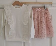 Girls sweat and tutu 3-4 yrs