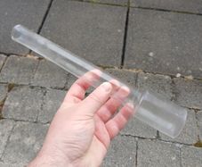 Vintage oil lamp Kosmos type glass chimney