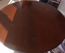 Solid Wood Large Round Table