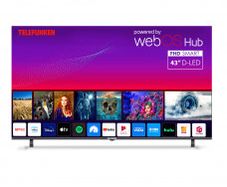 43" Smart Tv Frameless - New