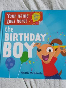 Personalised Boy Birthday Book