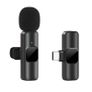 New Wireless Lavalier Microphone Portable Audio Video Recording Mini Mic for Android Live Broadcast Gaming Phone Mic Image 2