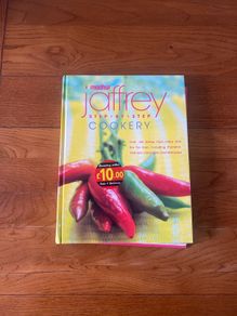 Madhur Jaffrey step by step cookery book