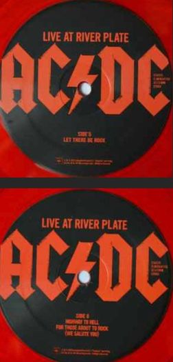 AC/DC OFFICIAL LIMITED edition triple red vinyl record live at the river plate original 2012 release still factory sealed