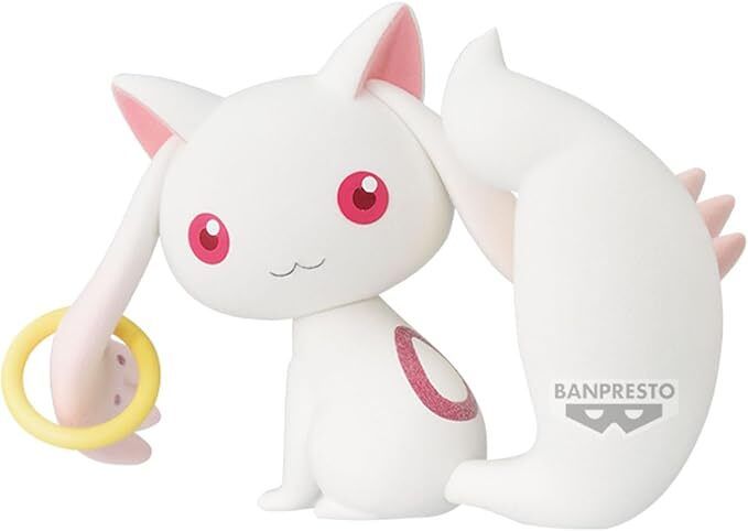 Madoka Magica Fluffy Puffy Kyubey Banpresto Figure