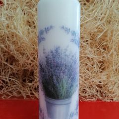 Mother's day birthday Decorative brand new summer purple lavender candle