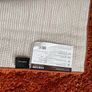 Kukoon terracotta/cinnamon colour shaggy rug 120 x170 cm Image 5