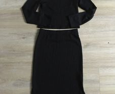 girls black 2 piece set, 9-10y, BNWT