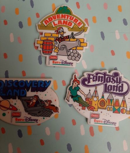 vintage new Disney magnets 1992