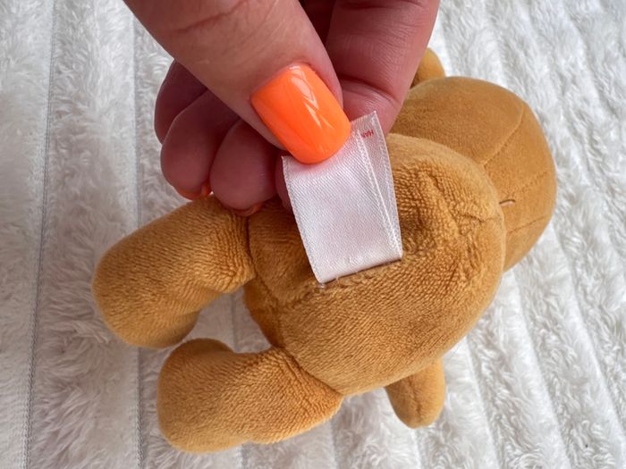 Peppa Pig Peppa's Teddy Plush Soft  TY approx. 18 cm. Used Please see photos