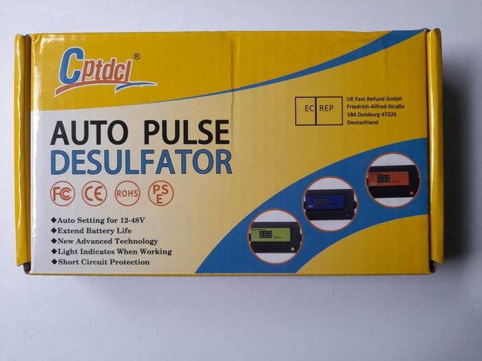 12-48 volt Lead Acid Battery Desulphator, Regenerator