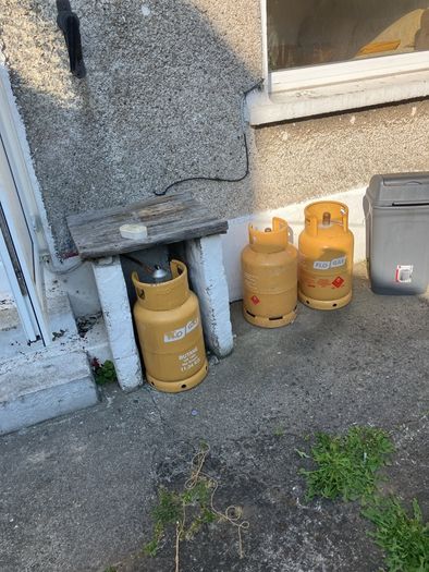 gas cylinders