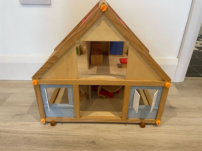 Wooden dolls house