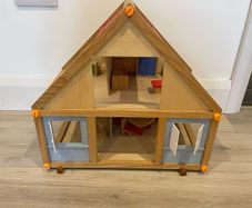 Wooden dolls house