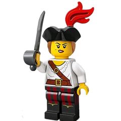 Lego PIRATE GIRL Minifigure Lego Series 20 Lego Minifigure