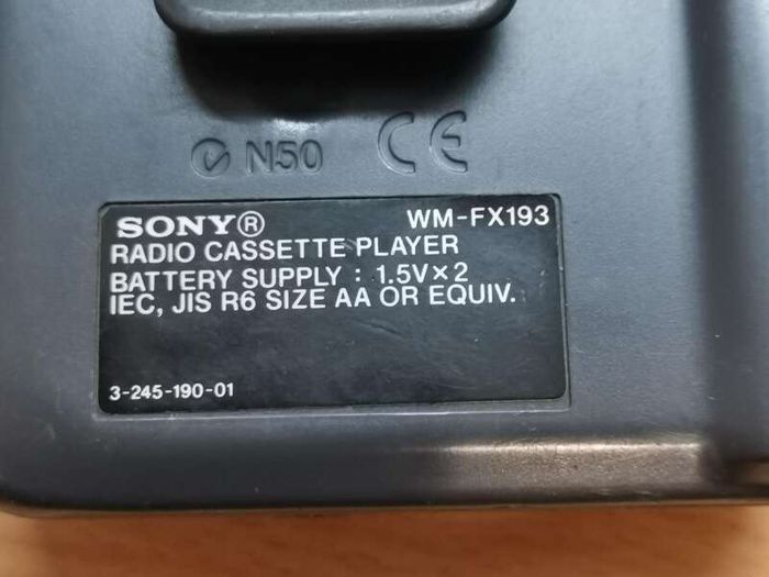 SONY WM-FX193 Walkman Cassette Player