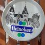 heineken vintage metal beer tray,hard to come by ,blue green,,sold as seen,limited edition Image 2