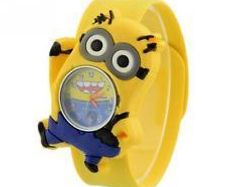 Sale! Kids Watch Slap Snap 3D Cartoons Spiderman, Batman, Minions, Micky