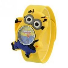 Sale! Kids Watch Slap Snap 3D Cartoons Spiderman, Batman, Minions, Micky