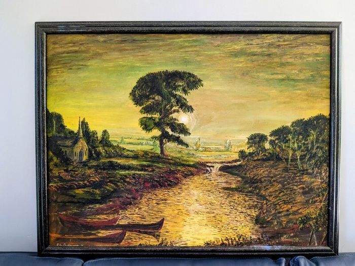 original oil painting