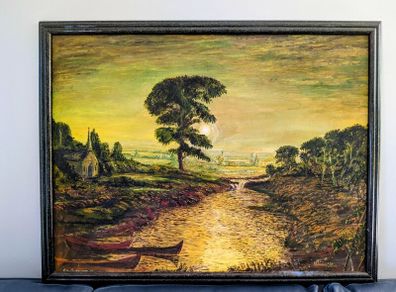 original oil painting