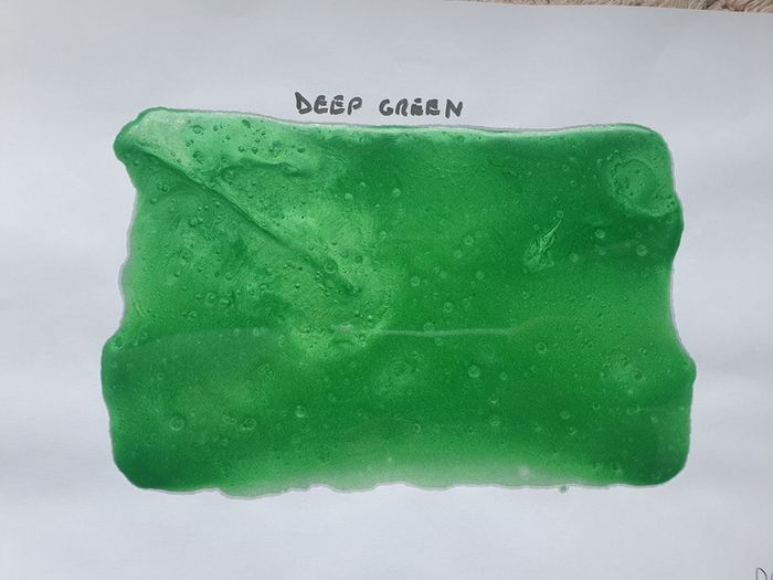 Pigment powder for epoxy resin