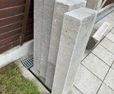 Kilsaran Tara granite finish concrete kerb