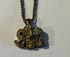 Bronze Elephant Pendant