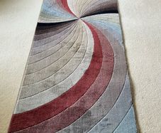 Nourison Mondrian Collection Runner Rug - Excellent Condition