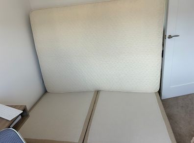 King Koil Double mattress and base