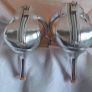 La Bottine Souriante Silver Heel Sandles Image 4