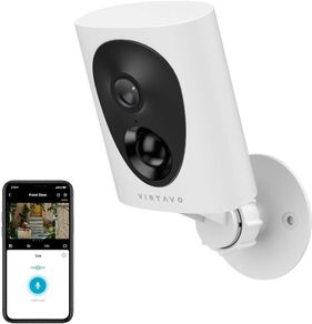 Wireless Security Camera Outdoor, 1080P WiFi CCTV For Home Security, With Rechargeable Battery, Colorful Night Vision, Remote Access, PIR Motion Detection, 2-Way Audio, Alexa