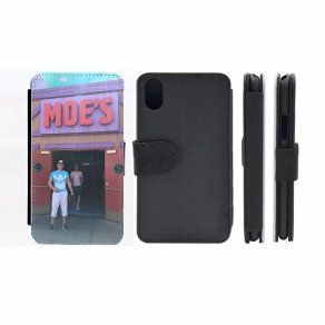 Personalised Iphone XS Max PU Leather flip case for Iphone XS Max case cover
