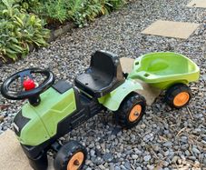 tractor and trailer