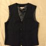 John Rocha Navy Blue smart Waistcoat Image 5