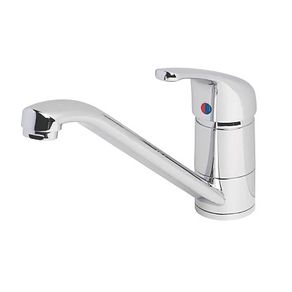 Chrome kitchen mixer tap (single lever)