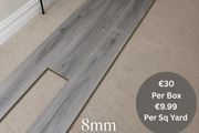 New 8mm Laminate Click Flooring With Underlay
