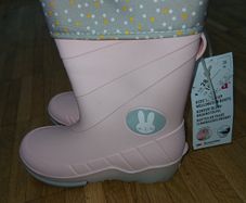 Light up fleece lined wellies