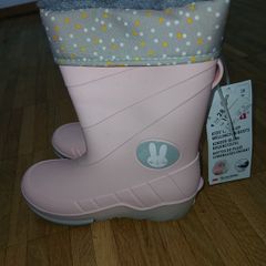 Light up fleece lined wellies