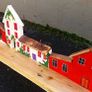 Rustic Floating Quirkytown shelf / display Image 8