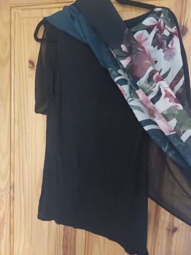 Wallis floral handkerchief top (free post)