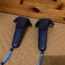 HTC Vive Pro VR headset and Vive wands Image 3