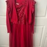Monsoon girls sequin red dress REDUCED Image 4