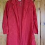 Ladies edge to edge top. Size 10. New. Red Image 3