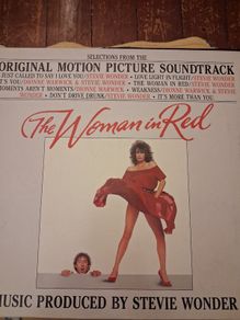 The Woman in Red - OST - Stevie Wonder - gatefold vinyl LP 1984