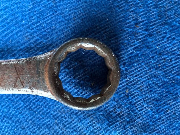 Vintage combination spanner  1-1/16