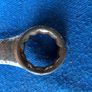 Vintage combination spanner  1-1/16 Image 4