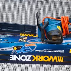 WorkZone Electric Chainsaw