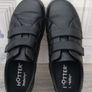 Hotter Stability ladies black standard fit Leap 2 touch fastening shoes UK 4 Image 4