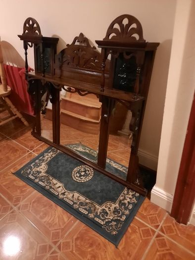 antique overmantel